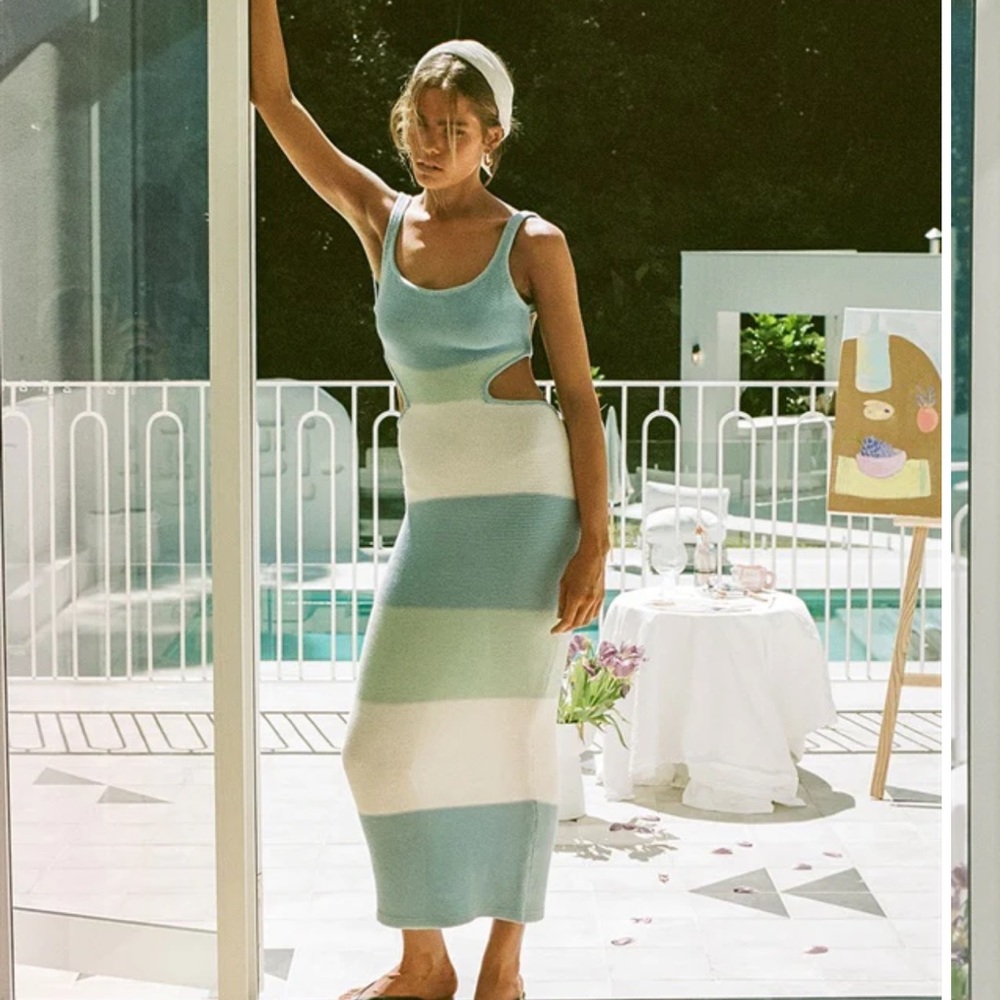 COPY - Sabo Skirt London Knit Dress - Mist